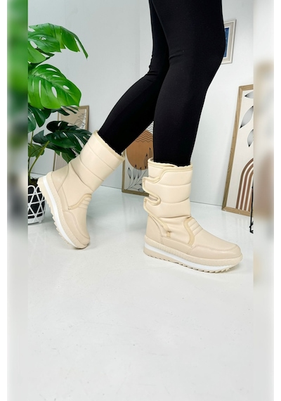 Nstil Alves Unisex Kadın - Erkek - Çocuk Kar Botu İçi Kürklü Cırt Cırtlı Kaymaz Taban Ayakkabı 802 Bej Nstil Alves Unisex Kadın - Erkek - Çocuk Kar Botu İçi Kürklü Cırt Cırtlı Kaymaz Taban Ayakkabı 802 Bej