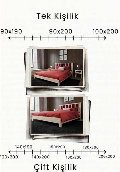Renazzo Ori On Bordo Puf Başlıklı Masif Ahşap Karyola Natürel 160x200 Natürel - 160 X 200 Renazzo Ori On Bordo Puf Başlıklı Masif Ahşap Karyola Natürel 160x200 Natürel - 160 X 200