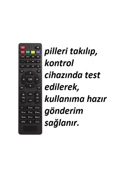 Weko Kr Teledünya 9600 Hd-8900 Neta Uydu Kumandası11208-3