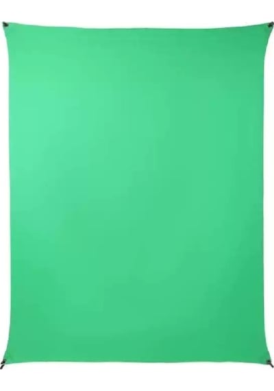 2x2m Yeşil Fon Perde + 2x2m Fon Stantı Fotoğraf Video Çekim Kiti