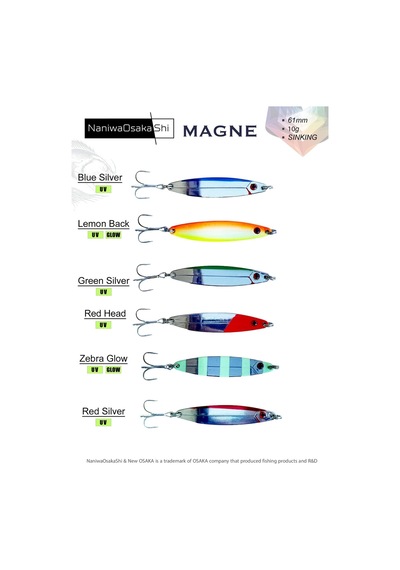 Naniwaosakashi Magne Kaşık 6,1cm 10gr