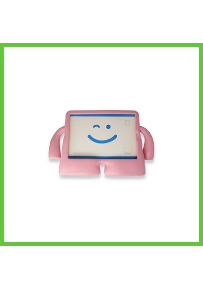Bezos Apple iPad Uyumlu Pro 11 2021 Kılıf Karakter Tablet Silikon - Açık Pembe Dmc