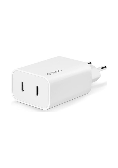 Ttec 2SCS27B Smartcharger Duo Pd 40 W Usb-c + Usb-c Seyahat Hızlı Şarj Aleti Beyaz