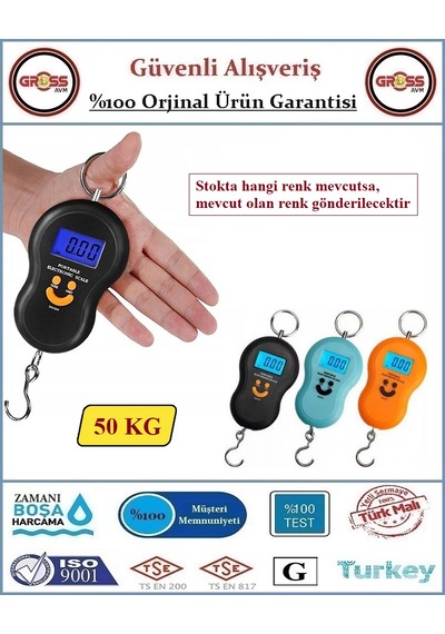 Dijital El Terazisi - Elektronik El Kantarı - 50kg
