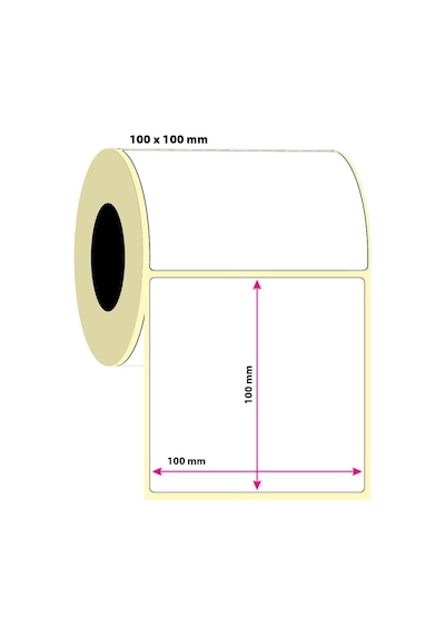 100x100 Termal Etiket 500 Adet 1