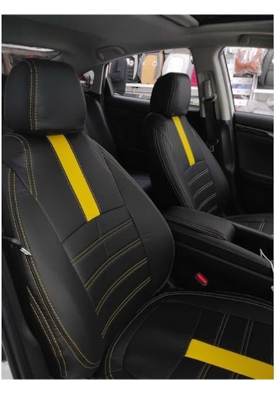 Honda Civic Araca Özel Deri Oto Koltuk Kılıfı (468842144)