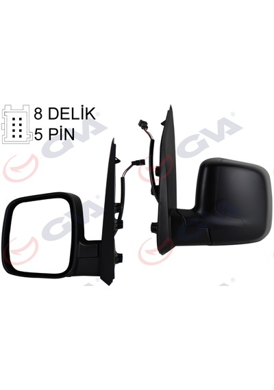 Gva 1029331 Dikiz Aynası Sol Fıorıno-bıpper-nemo 07 Elektrikli+ısıtmalı+konveks 5 Fiş Vm-6115eh Oem 735460571-8153.vj-735714776