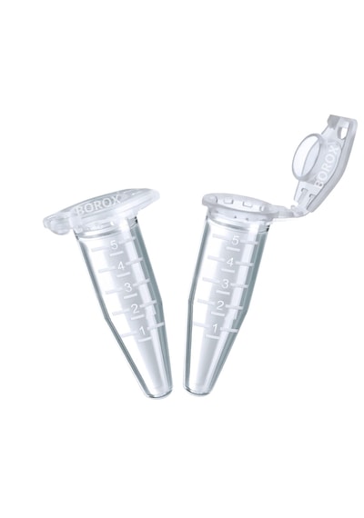 Eppendorf Tüpü 5 Ml - Mikrosantrifüj Ependorf Tüpü 100 Adet - Özel Tasarım Kapaklı