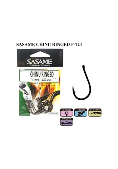 Sasame Chinu Ringed F-724 Black Nickel Iğne (378485477)