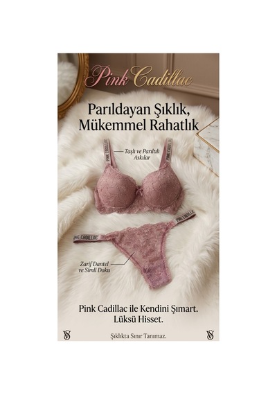Pink Cadillac Mikrodantel Simli Taş Detaylı Tam Dolgu Sütyen Takımı Pembe - 929535862 Pembe Pink Cadillac Mikrodantel Simli Taş Detaylı Tam Dolgu Sütyen Takımı Pembe - 929535862 Pembe
