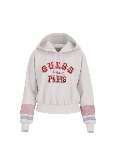 Guess Berthe Modal Karışımlı Kadın Scuba Sweatshirt V6rq02kcay2 Beyaz