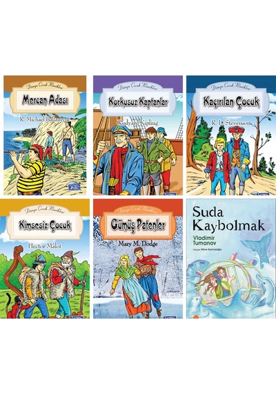 Suda Kaybolmak Vladimir Tumanov Ve Parıltı Yayınları 6 Kitap Set