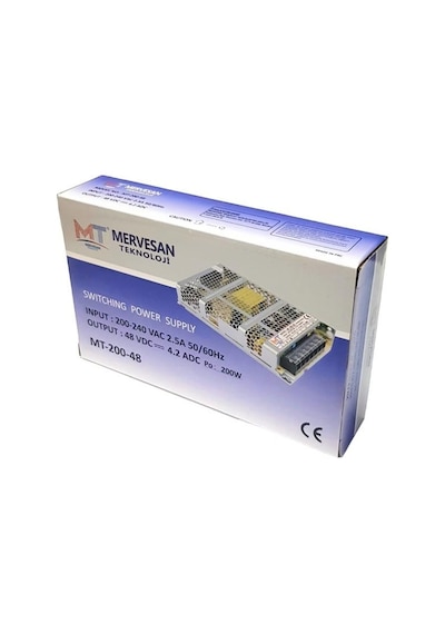 Mervesan MT-200-48 200W 48V DC Adaptör Power Supply