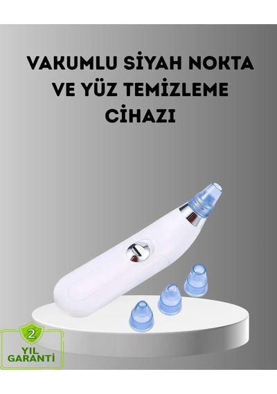Ers Siyah Nokta Ve Gözenek Temizleyici Vakumlu Cihaz Masajlı Derin Temizlik Teknolojisi
