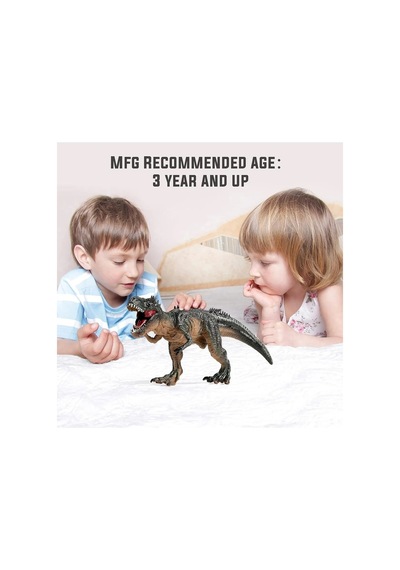 Dinazor Raptor Trex Kırılmaz Hareketli Çene Ağız Açılır Oyuncak 27cm Detaylı Tyrannosaurus Dinozor