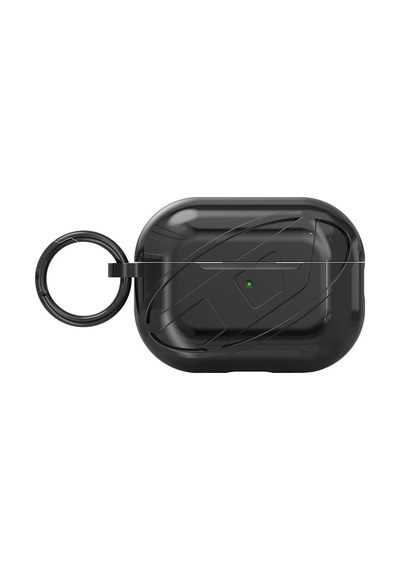 Diesel Apple AirPods Uyumlu Pro / Pro 2 İçin Parlak Kılıf - Siyah