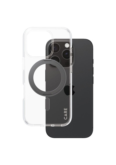 Care By Panzerglass Apple iPhone Uyumlu 16 Pro, Feature Kickstand & Magsafe, , Kılıf Siyah