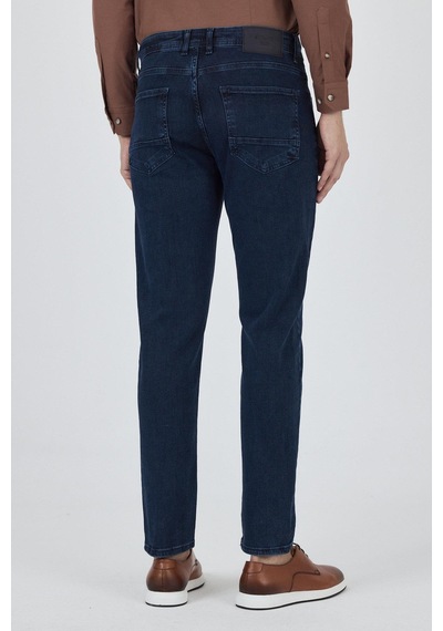 İmza Lacivert Gabardin 5 Cep Düz Paça Casual Slim Fit Pamuklu Denim Pantolon 1023250151 Lacivert İmza Lacivert Gabardin 5 Cep Düz Paça Casual Slim Fit Pamuklu Denim Pantolon 1023250151 Lacivert
