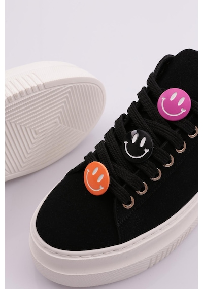 Dgn 1019 Kadin Sneaker 1019-2007-R1680 Siyah