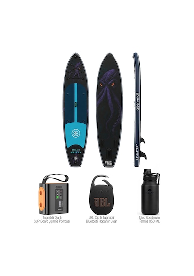 Adventure Set Release The Kraken Şişme Sup Board / Paddle Board 330 Cm