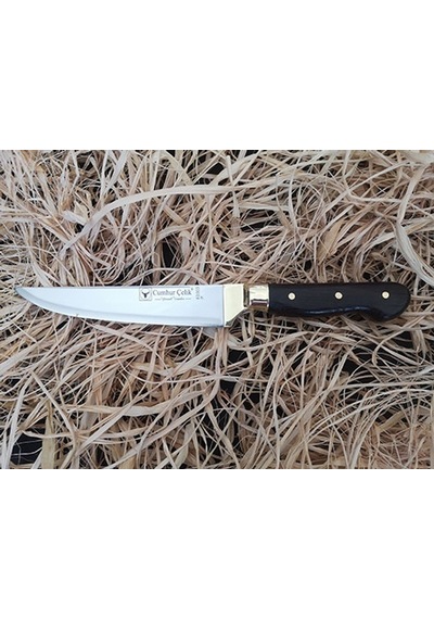 Sürmene Cumhur Çelik 61008 Kasap Kurban Bıçağı, 14,5 Cm, Venge Sap