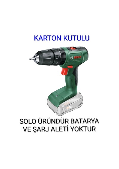 18v 40 Darbeli Vidalama Solo Dikkat Çanta, Batarya Ve Şarj Aleti Yoktur , Bunlar Olmadan Çalışmaz