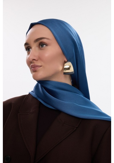 Mirsoy Scarf İdol Janjan Şal İndigo