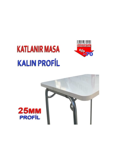 Depolife Depolife Balkon Yemek Mutfak Piknik Ders Çalışma Masası 60X90Cm