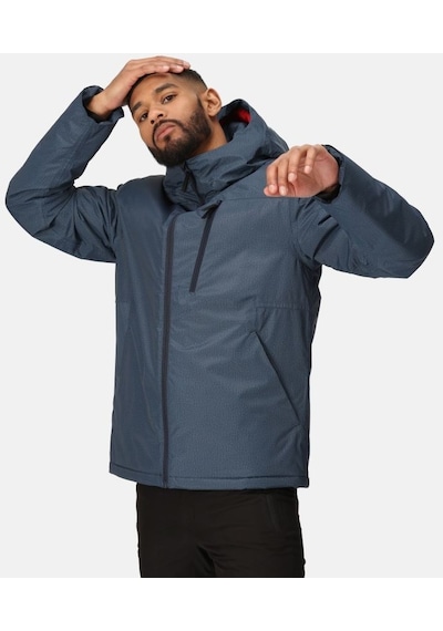 Regatta Regetta Harridge Waterproof Walking Jacket Erkek Mont Mavi Rmp366 001
