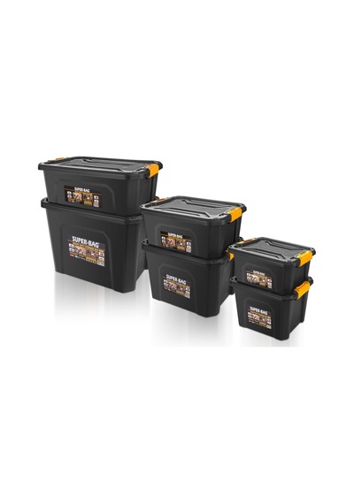 Super Bag Asr-4033 12 Lt Saklama Kutusu - 1 Adet Çok Renkli