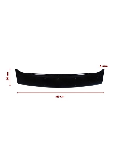Peugeot Boxer 2006-2014 Uyumlu Ön Cam Dış Güneşlik Sunvisor Abs Siyah