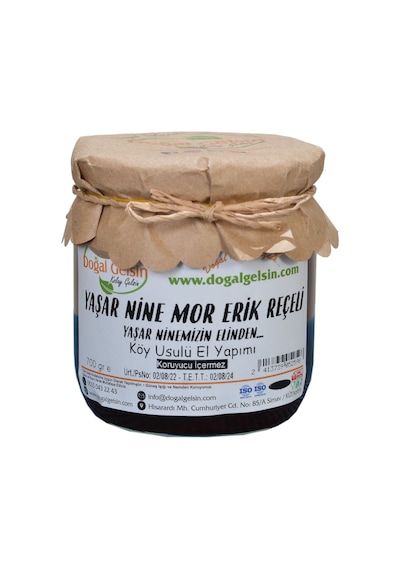 Doğal Gelsin Yaşar Nine Mor Erik Reçeli - 700 gr