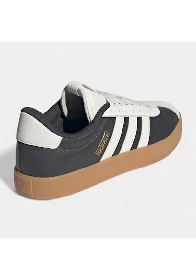 Adidas Vl Court 3.0 Jr8638 Erkek Spor Ayakkabı Siyah Bej