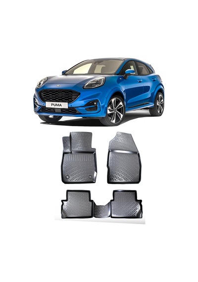 Ford Puma 2020- Btm 3d Havuzlu Paspas