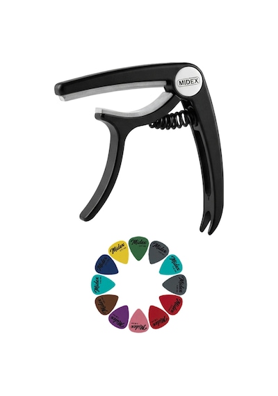 Lastvoice LCT-90BK Kaliteli Gitar Capo Sağlam Tutuş