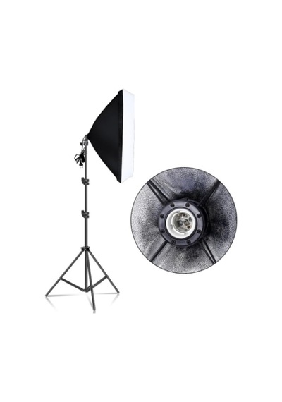 Ikili Softbox Seti 50x70 Cm Lambasız Beyaz