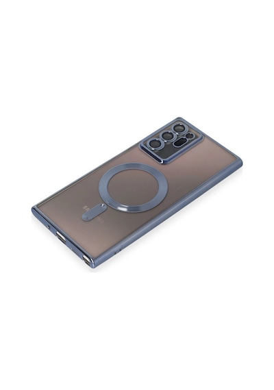 Newface Samsung Galaxy Uyumlu Note 20 Ultra Kılıf Kross Magneticsafe Kapak - Semeglbl - 95 Sierra Blue