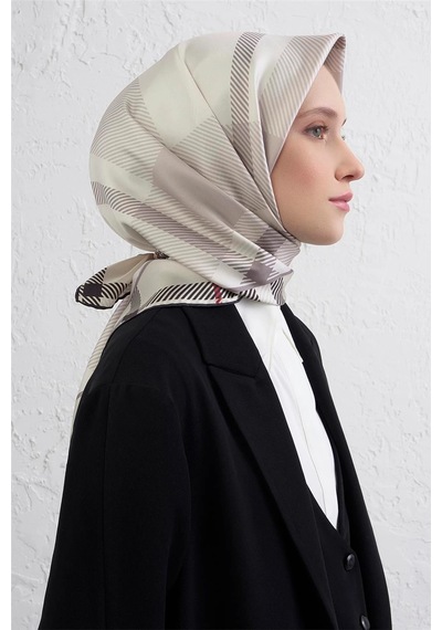 Armine Sura İpek Eşarp -2025/2026 -9418 Taş
