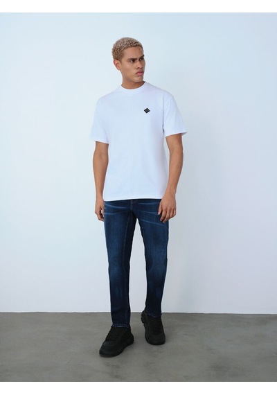 LOFT Loose Fit Erkek Tshirt K.kol Lf2036808 Q1.v1 Beyaz