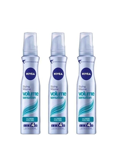 Nivea Hacim Veren Saç Köpüğü 150 ml x 3 Adet