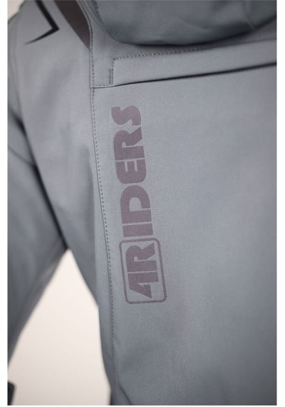 4riders Alice Pro Korumalı Softshell Kadın Motosiklet Montu Gri