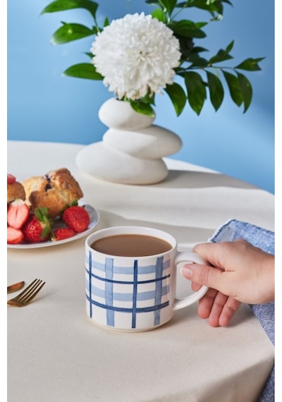 Karaca Alize Kareli Mug 390 Ml
