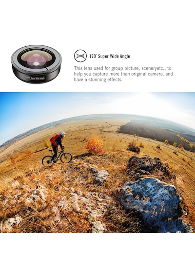 Apexel 4k Prosfesyonel 5'i 1 Arada Lens Kiti