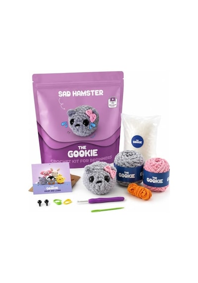 Hamster Amigurumi Tığ Kiti Örgü Seti Diğer