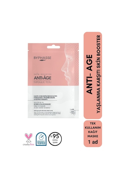 Byphasse Skin Booster Kağıt Yüz Maskesi