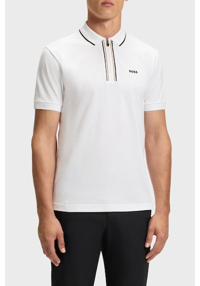 Boss Logolu Pamuklu Slim Fit Yarım Fermuarlı Polo Yaka T Shirt Erkek Polo 50544450 100 Beyaz Boss Logolu Pamuklu Slim Fit Yarım Fermuarlı Polo Yaka T Shirt Erkek Polo 50544450 100 Beyaz