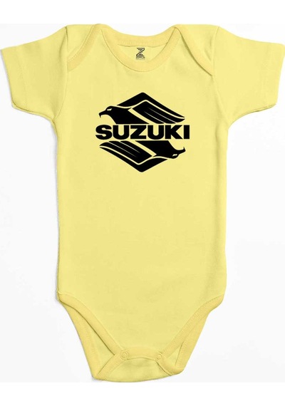 Zepplin Giyim Suzuki Intruder Mavi Bebek Body Zıbın
