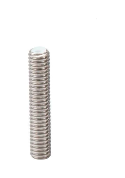 Koodmax 2 Adet 3d Yazıcı M6 Boğaz Ptfe Boru Paslanmaz Çelik Mk8 Besleme Tüpü Memesi Boğazı 30x6mm