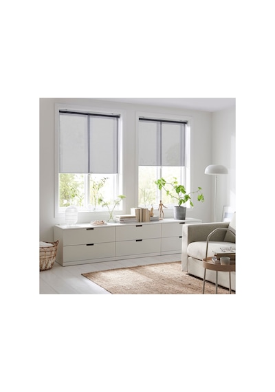 Ikea Skogsklöver Stor Perde 60 X 195 Cm Gri