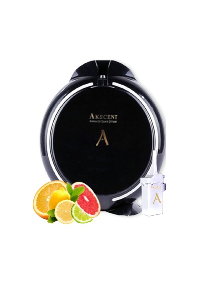 Akscent Zaman Ayarlı Koku Makinesi ve Zencefil Flowers Koku Kartuşu 135 ML